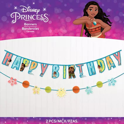 Disney Moana Birthday Banne