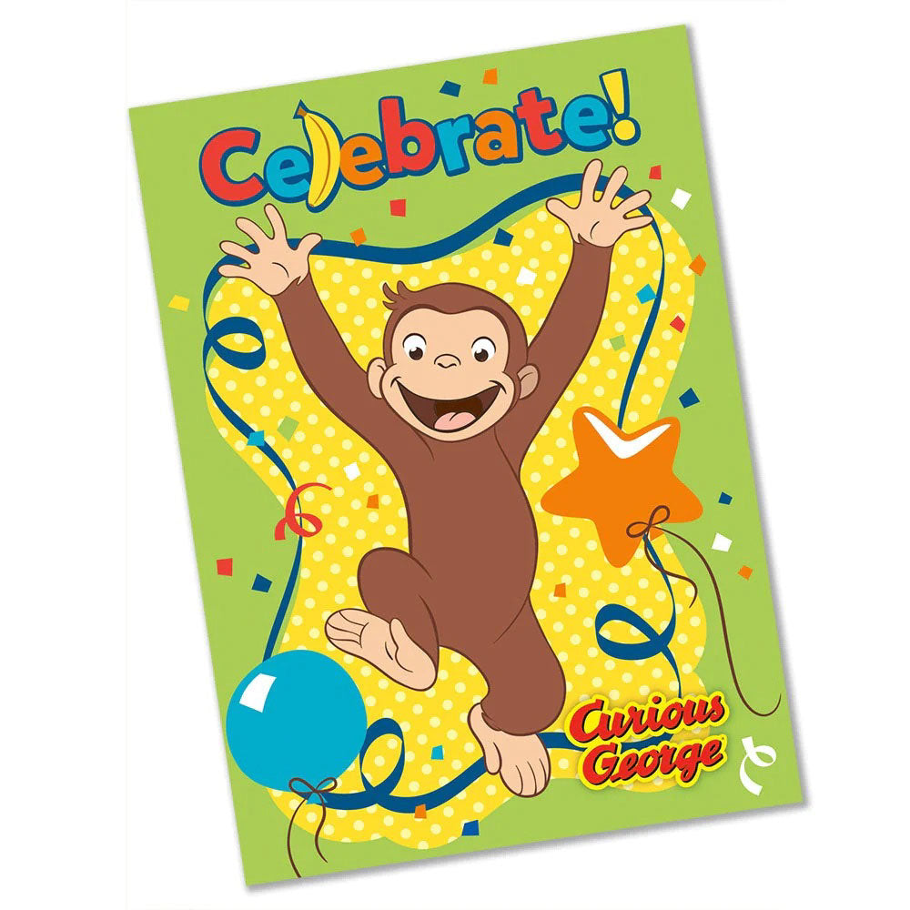 Curious George Invitations