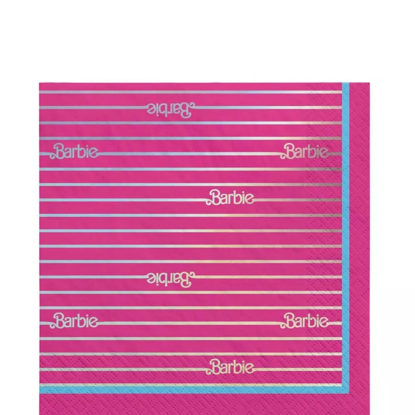 Malibu Barbie Hot-Stamped Luncheon Napkins