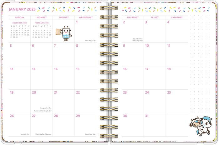 2025 tokidoki Donutella Deluxe Compact Flexi Plann
