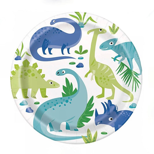 Round Dinner Paper Plates