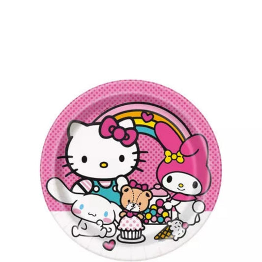 9" Hello Kitty Plates