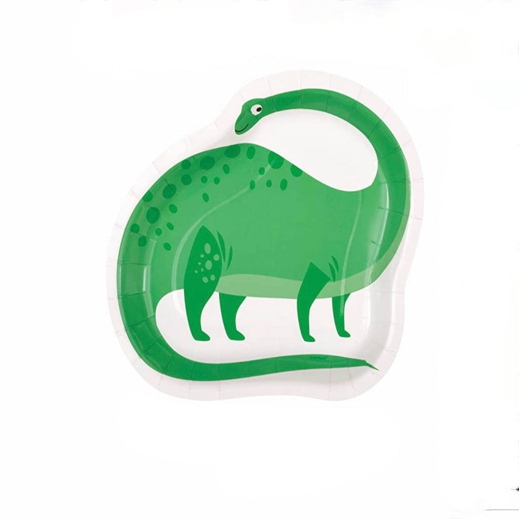 Dinosaur Shaped Paper Plates
