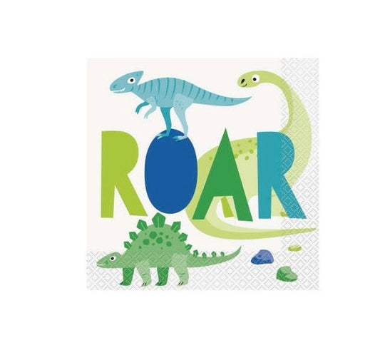 Servilletas grandes Dinosaurios