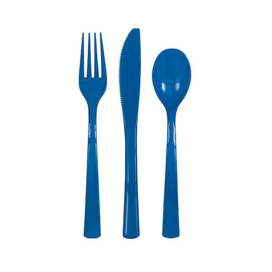 Royal Blue Cutlery