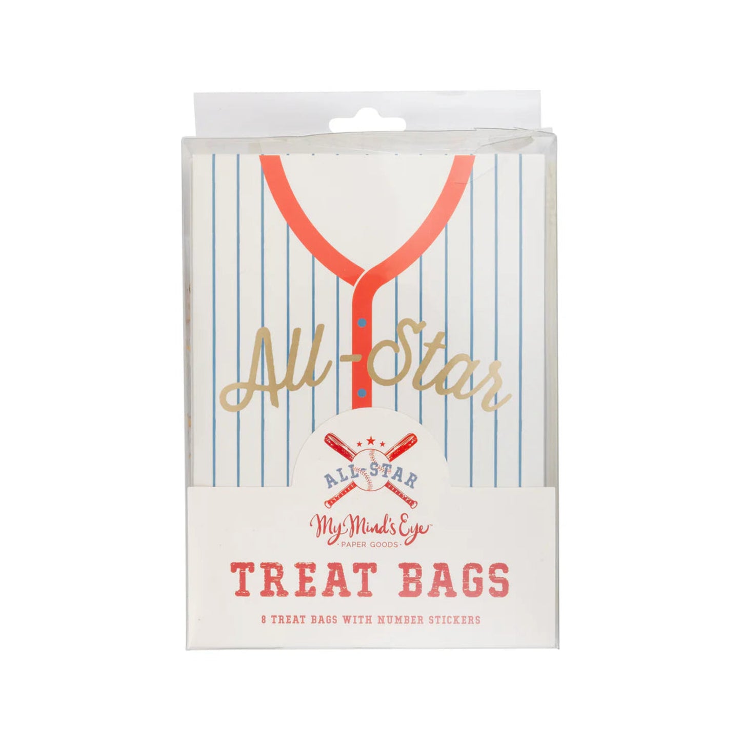 Baseball Jersey Treat Bags