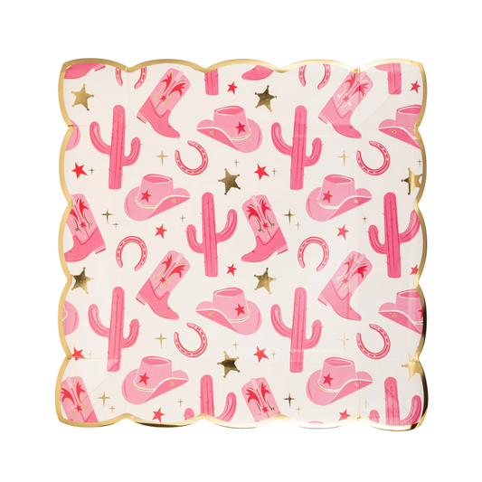 Cowgirl Plates