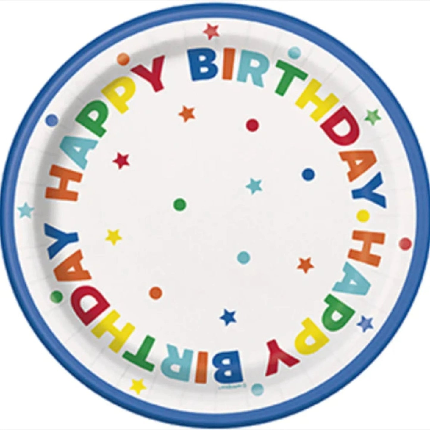 Dots & Stars Birthday Round