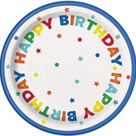 Dots & Stars Birthday Round