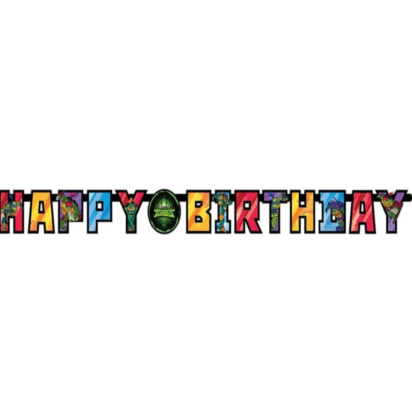 Ninja Turtles Birthday Banner