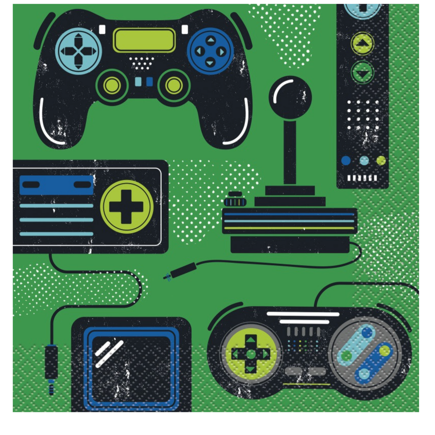 Gamer Birthday Luncheon Napkins 16ct