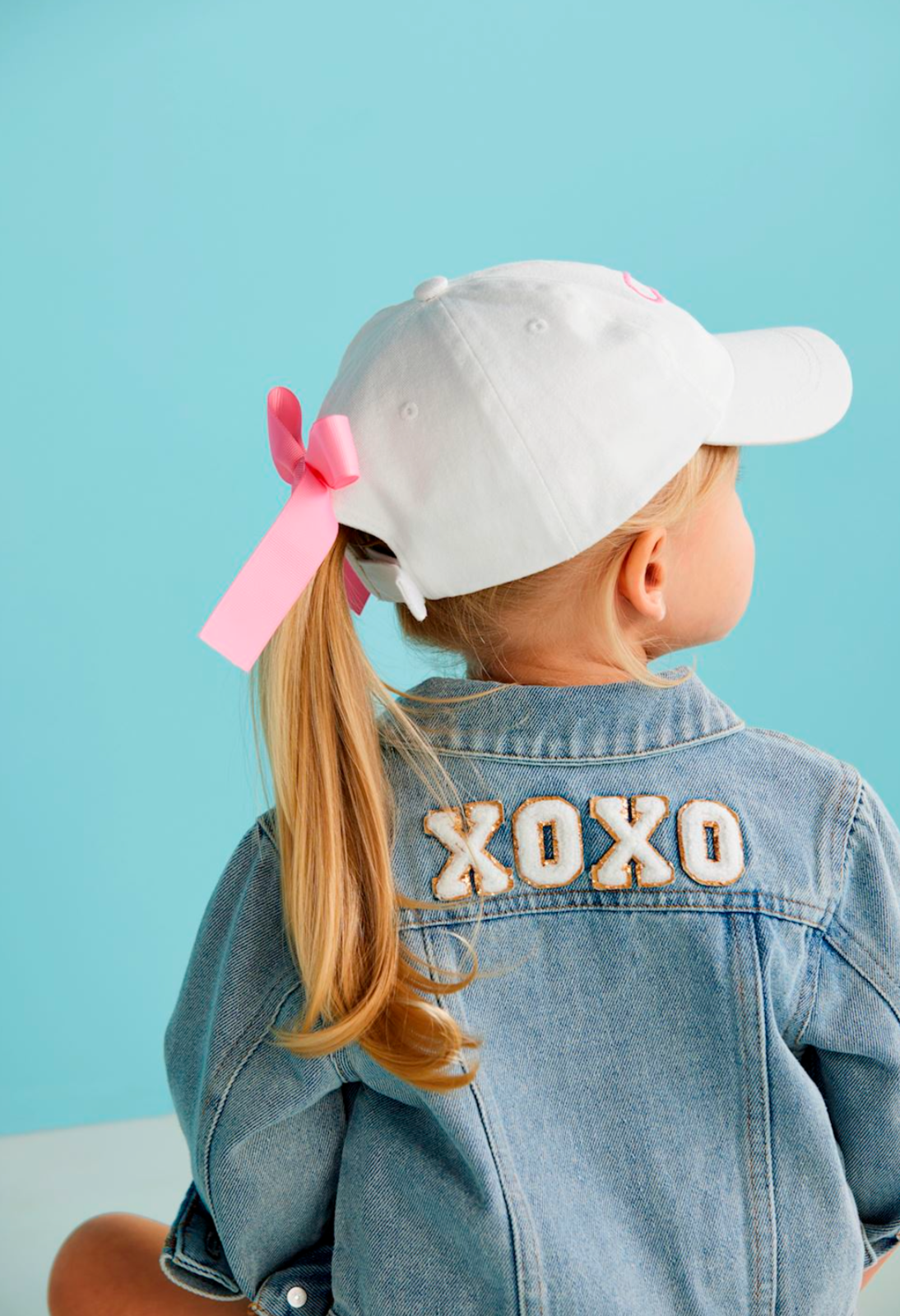Bow Embroidered Hat