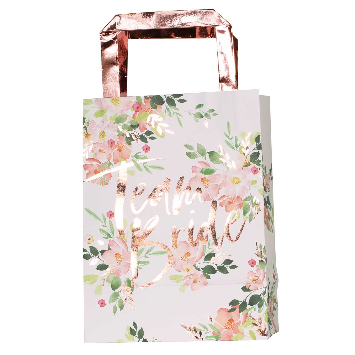 Bolsos de fiesta florales para novia del equipo