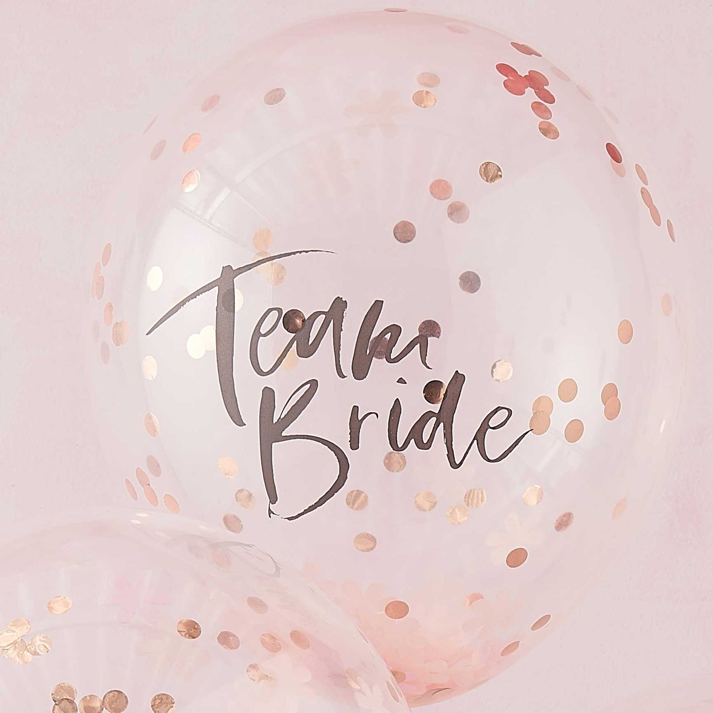 Team Bride Confetti Balloons