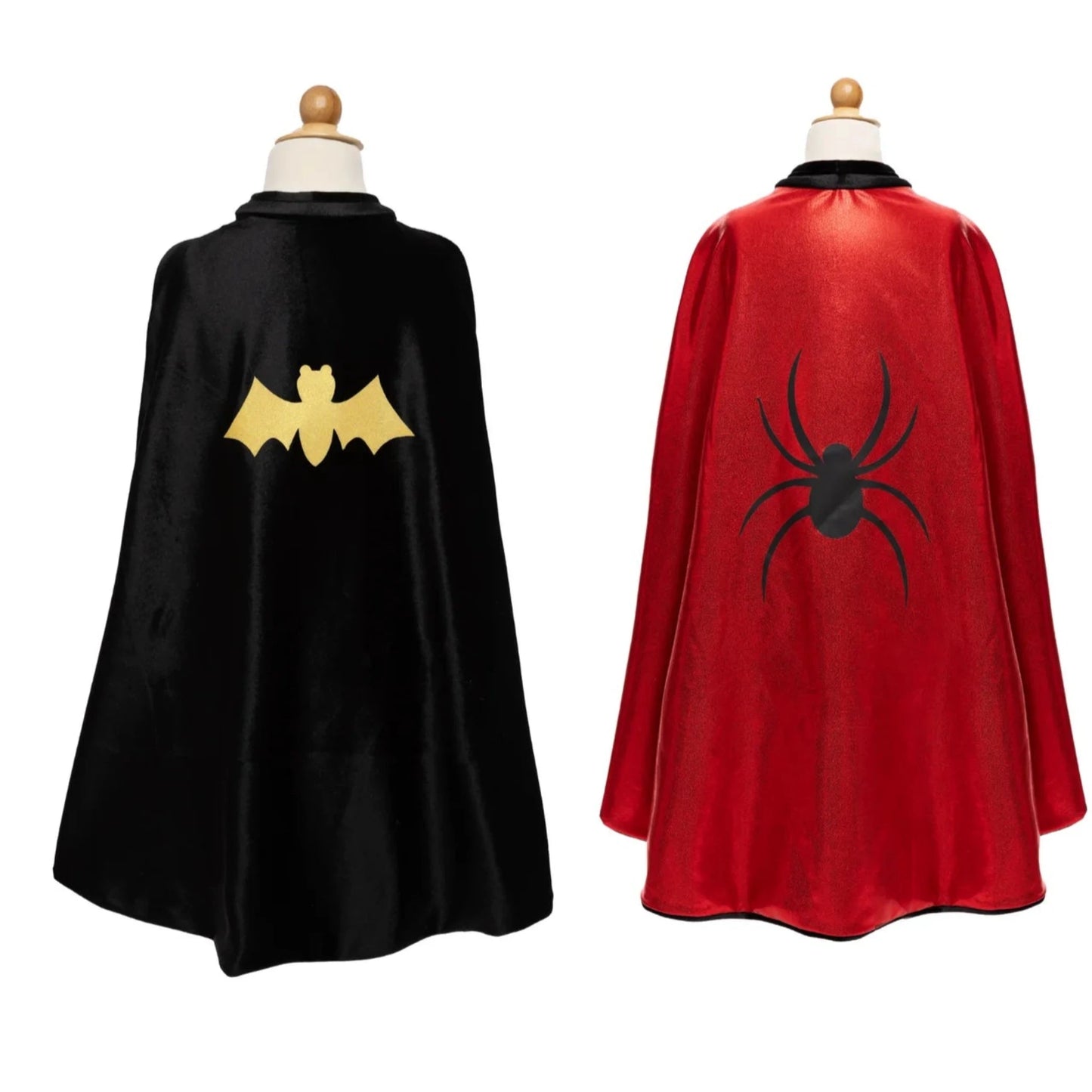 Reversible Spider/Bat Flowing Cape