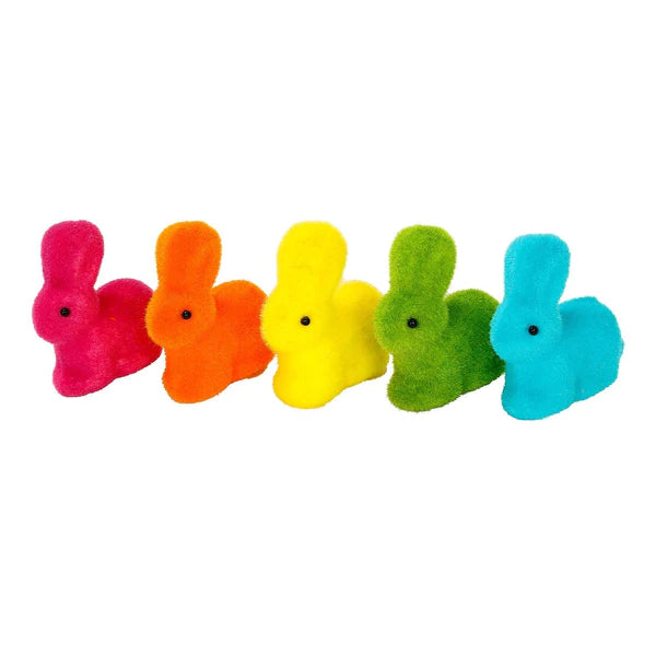 Hop Over the Rainbow Mini Decorative Bunnies