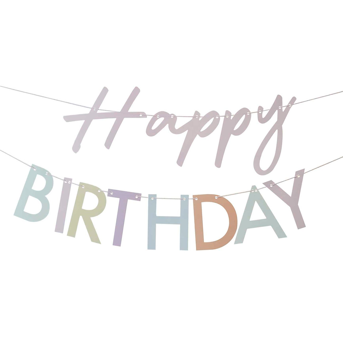 Happy Birthday Banner Bunting