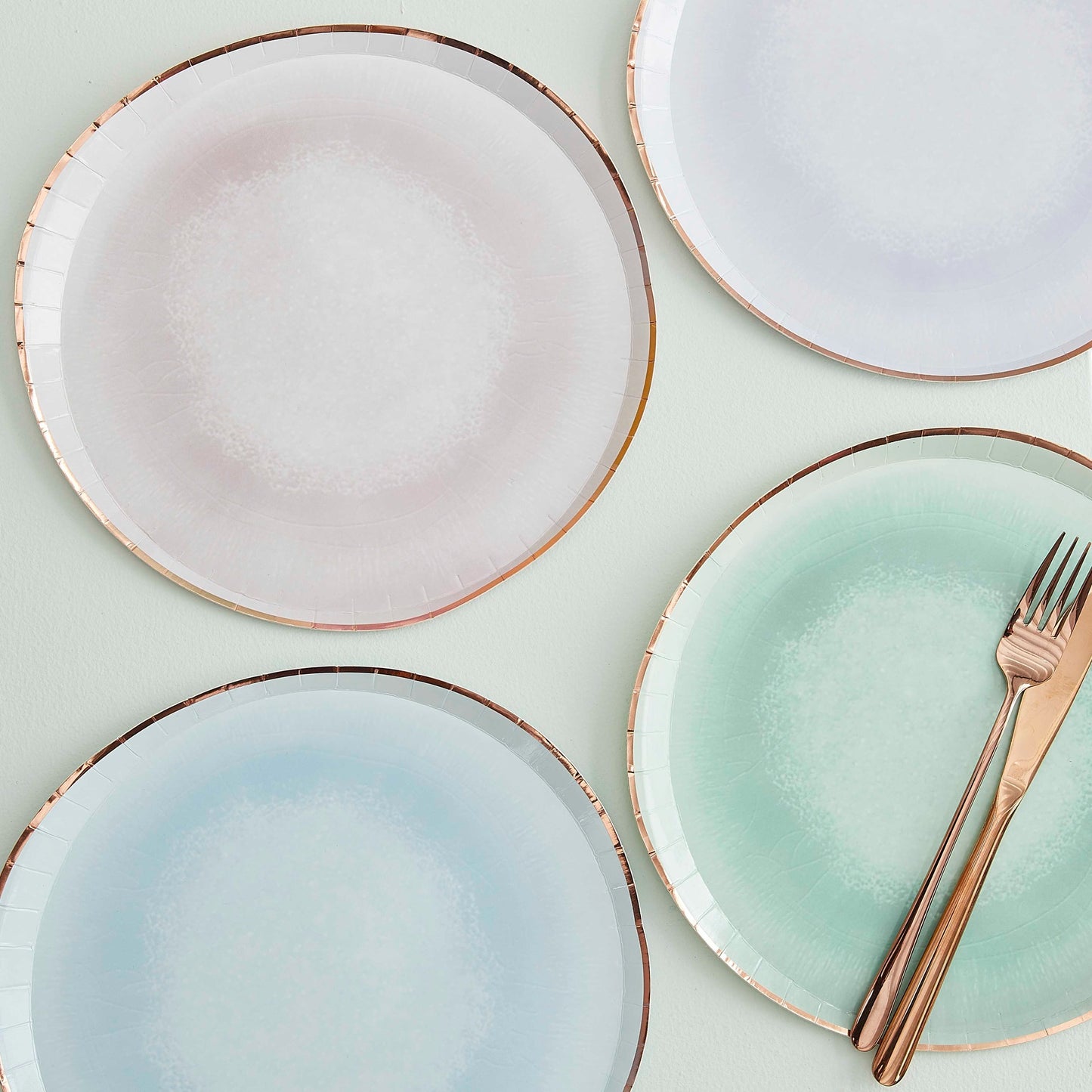 Watercolor Paper Plates