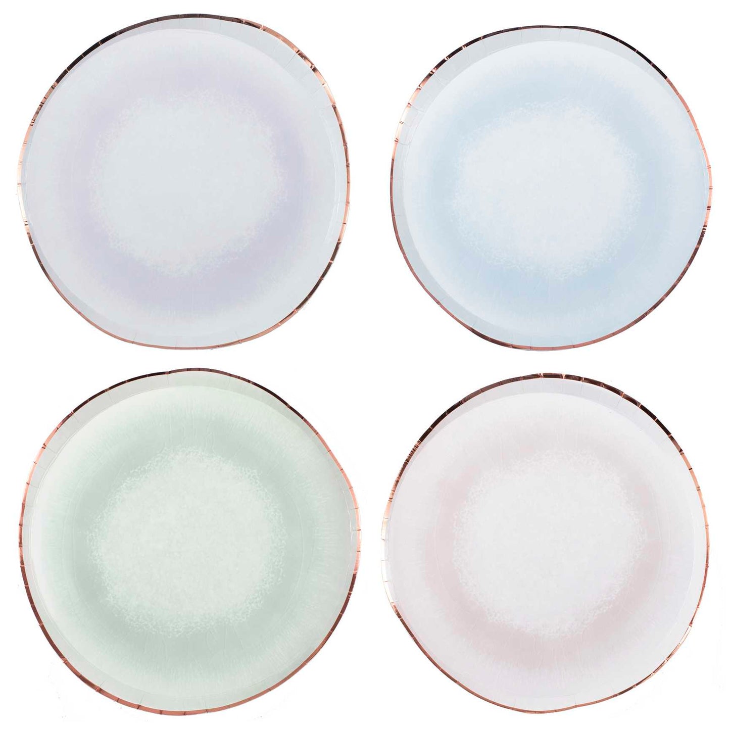 Watercolor Paper Plates