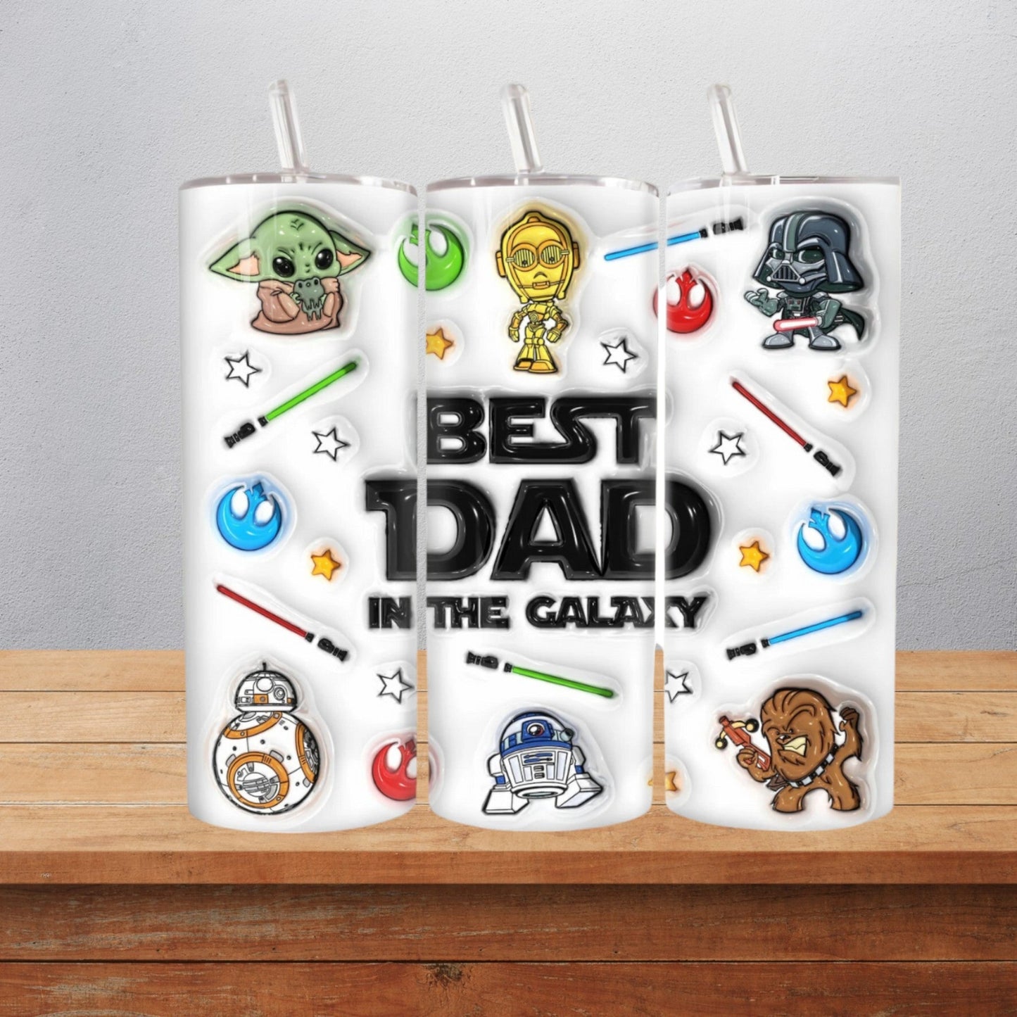 Best Dad in the Galaxy Tumbler