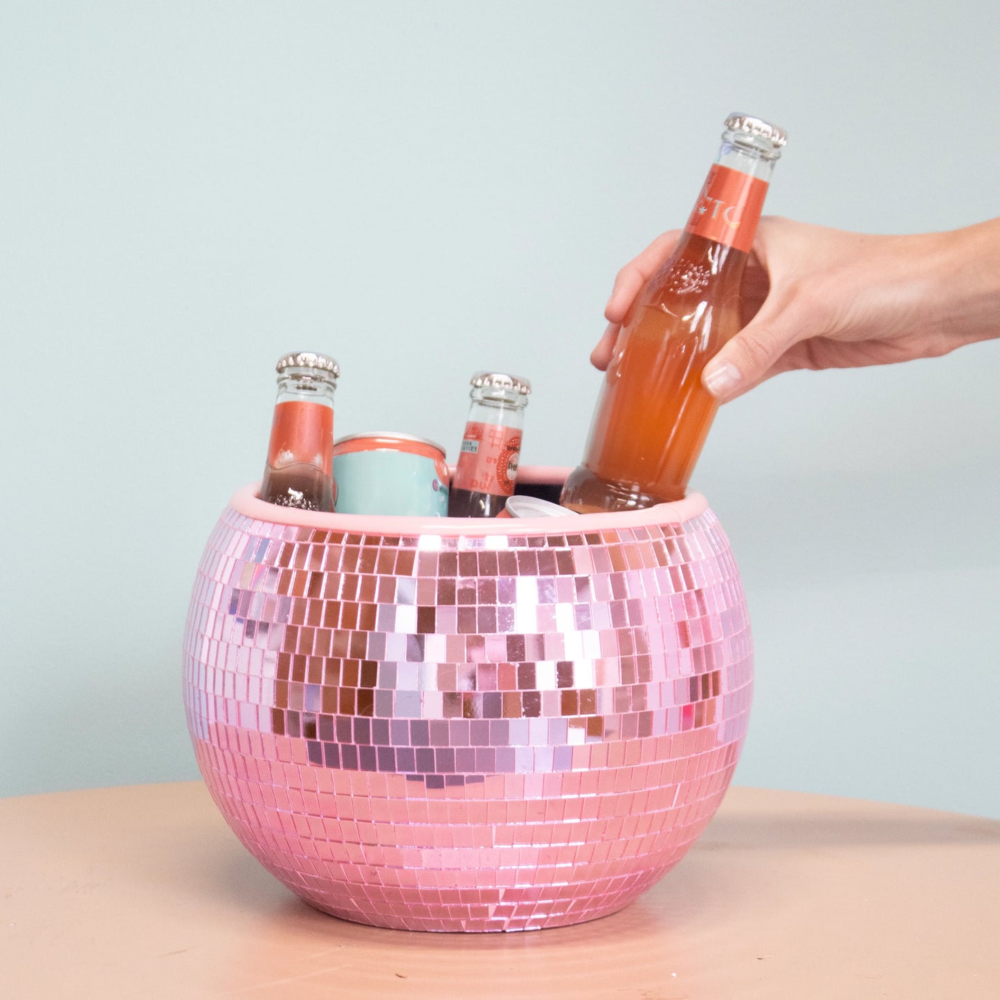 Drinking Buddies I do Crew Disco Ice Bucket - Pink