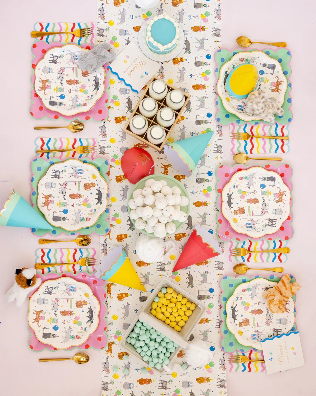 Polka Dot Plate Set