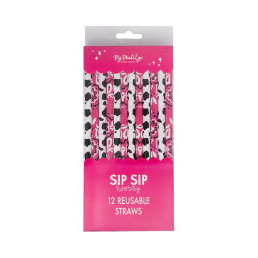 Cowgirl Reusable Straws