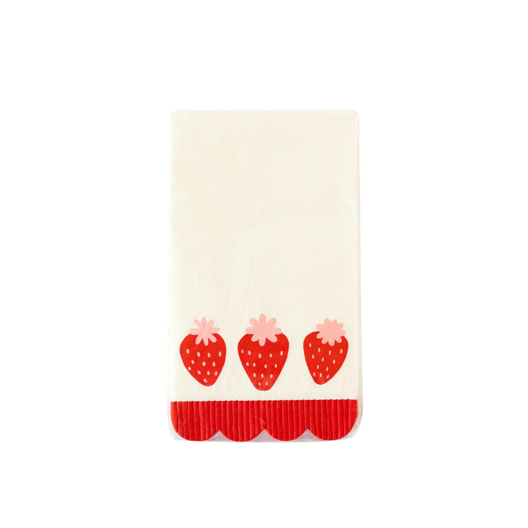 Berry Fringe Napkin