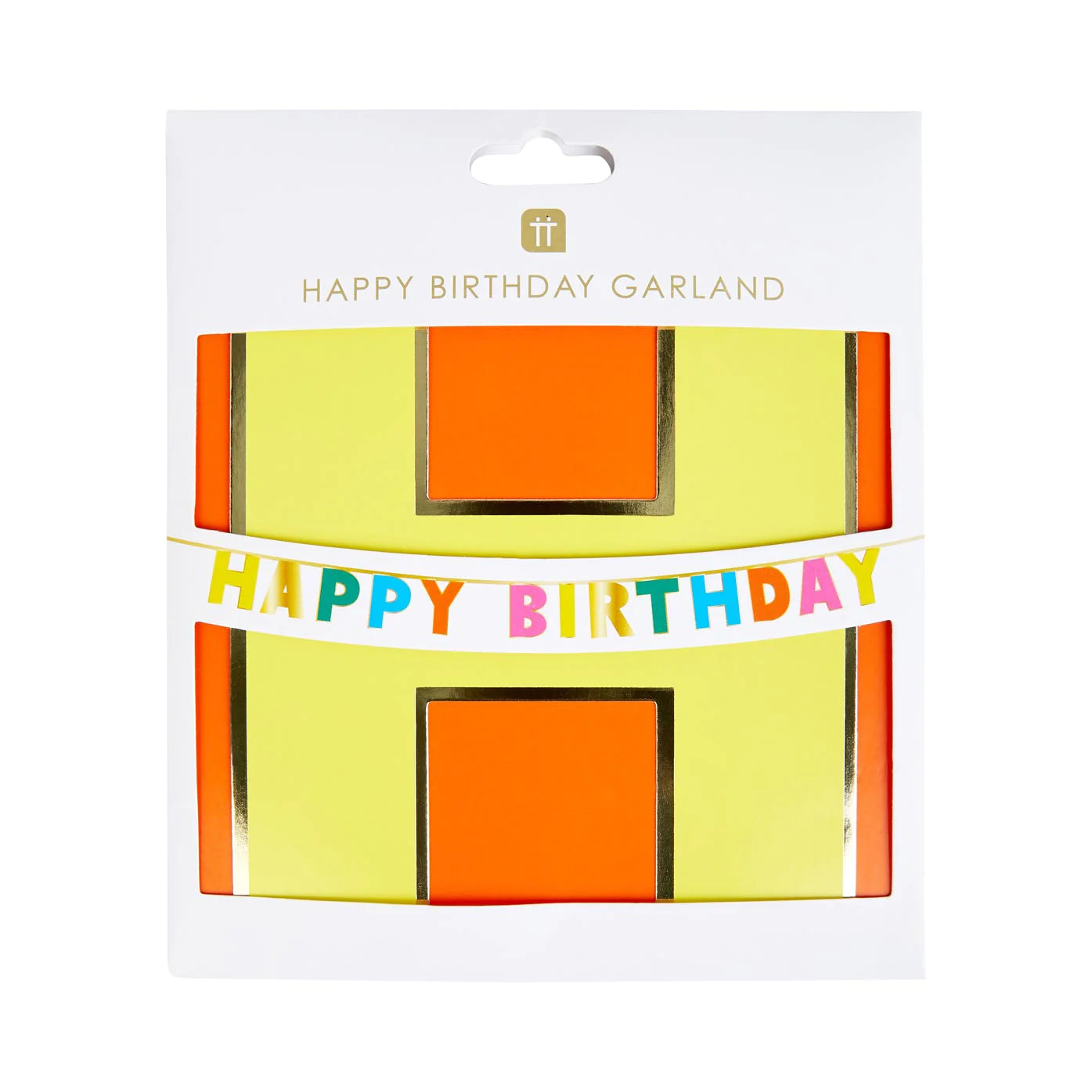 Birthday Brights Rainbow Happy Birthday Garland