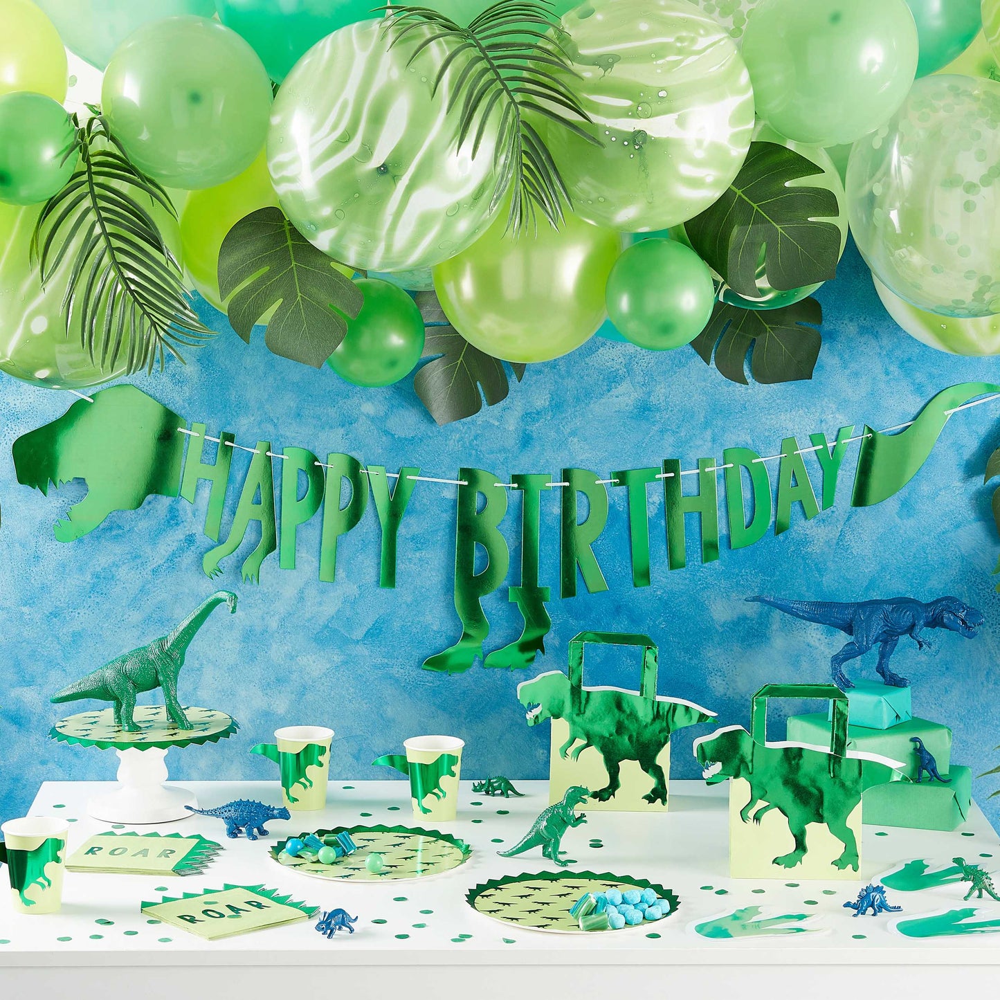 Dinosaur Happy Birthday Bunting