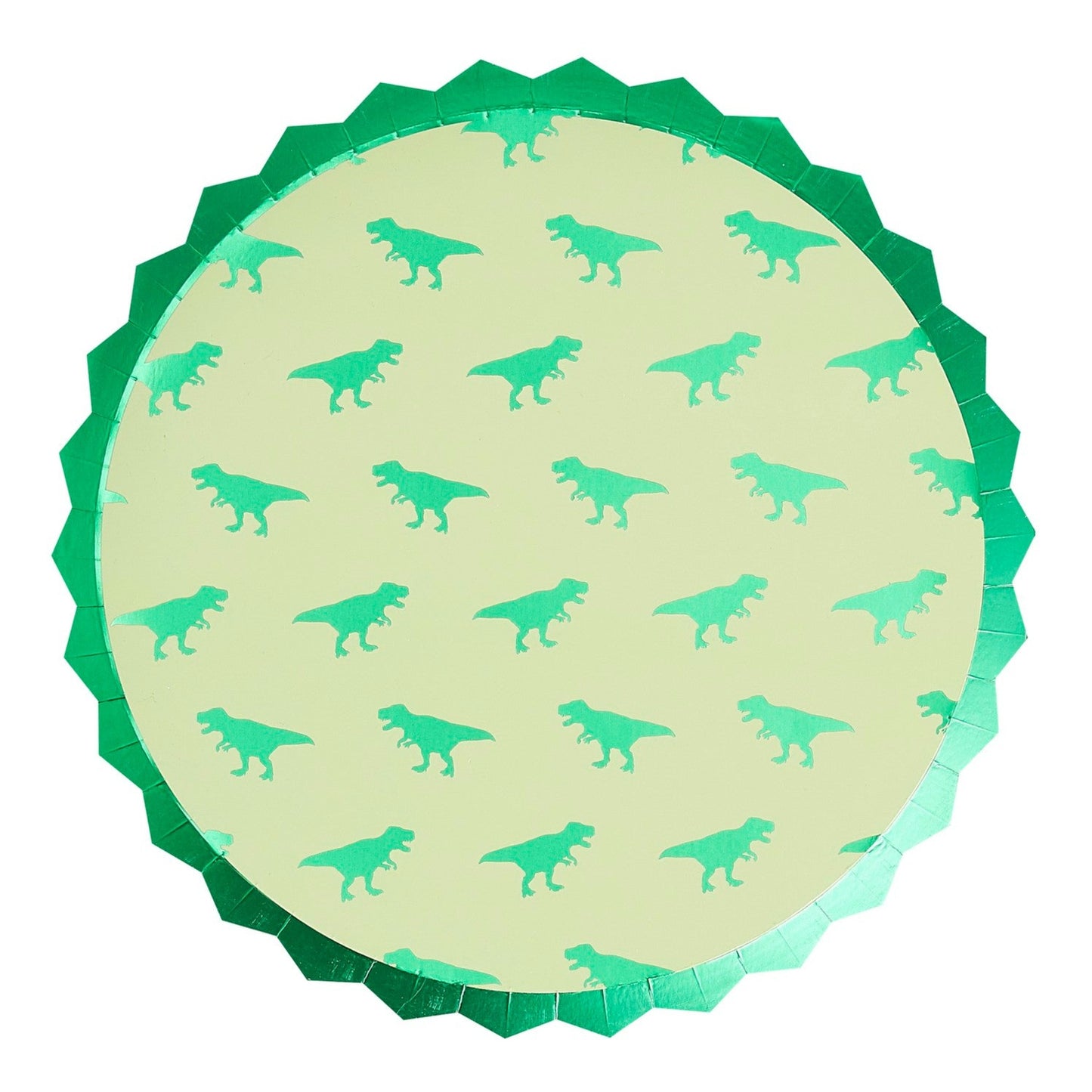 Paper Dinosaur Party Plates