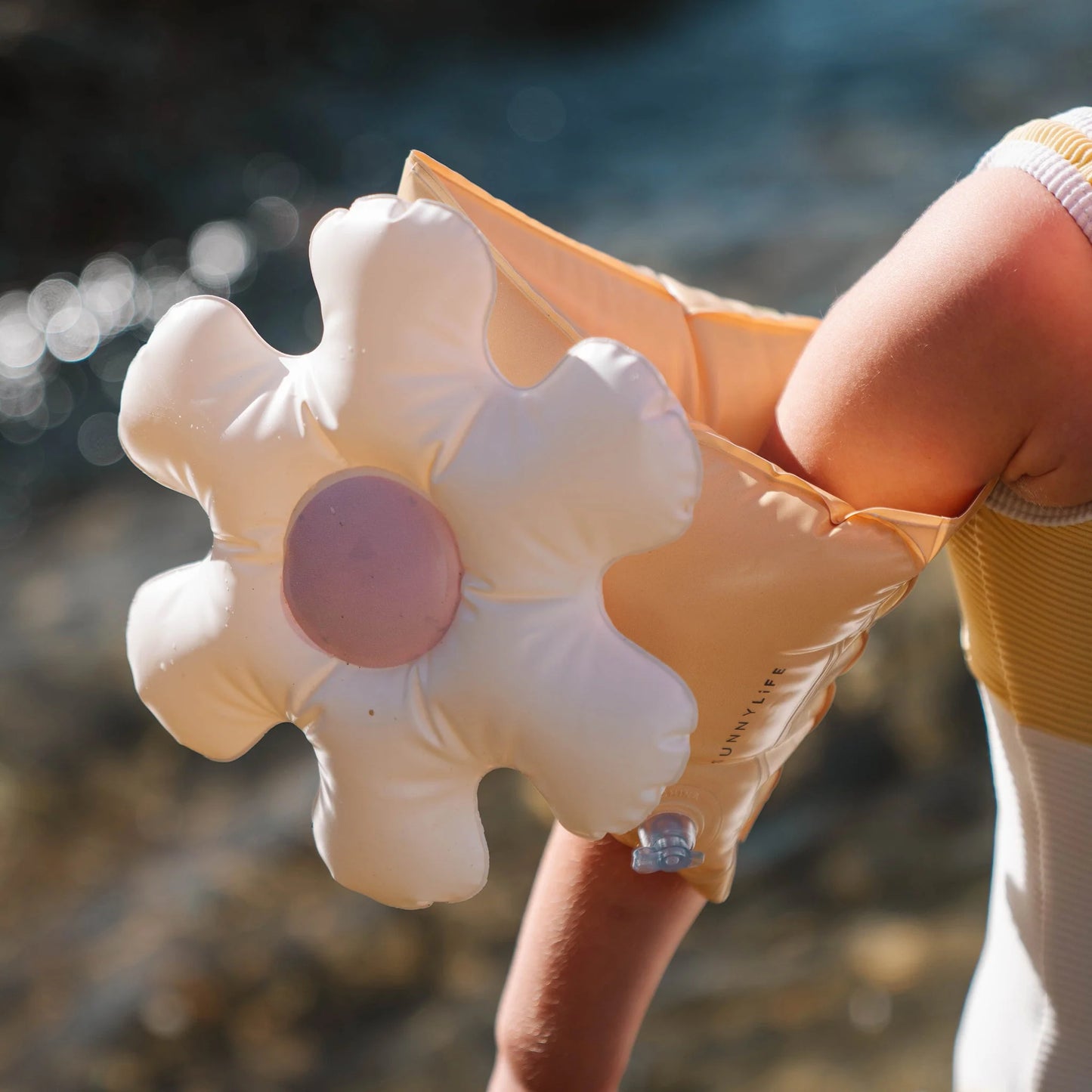 Kids Inflatable Arm Bands Princess Swan Multi