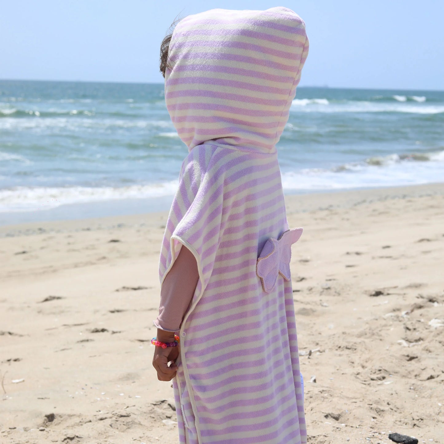 Kids Hooded Towel Soft Lilac