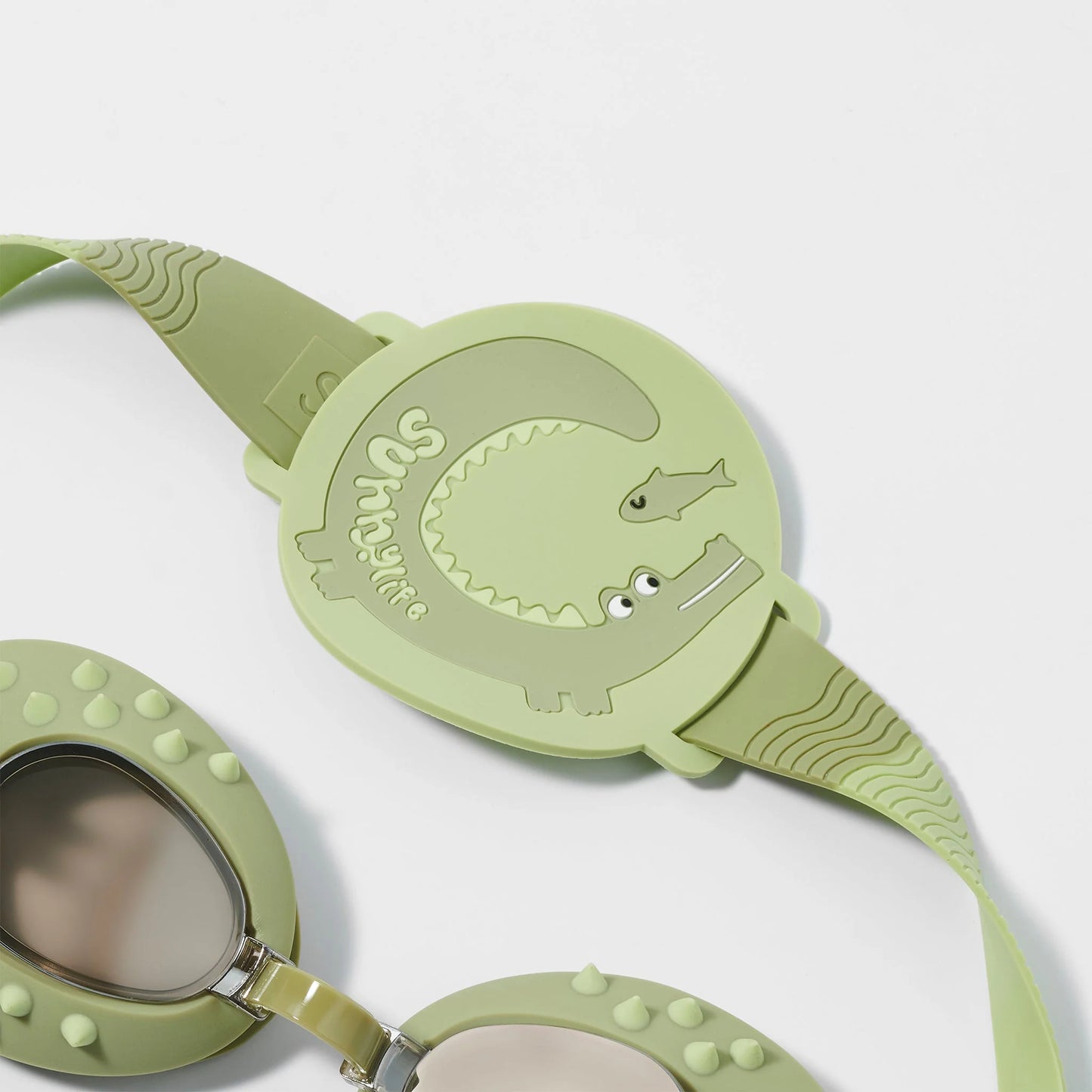Home |Kids Swim Goggles Kids Swim Goggles Cookie the Croc Khaki