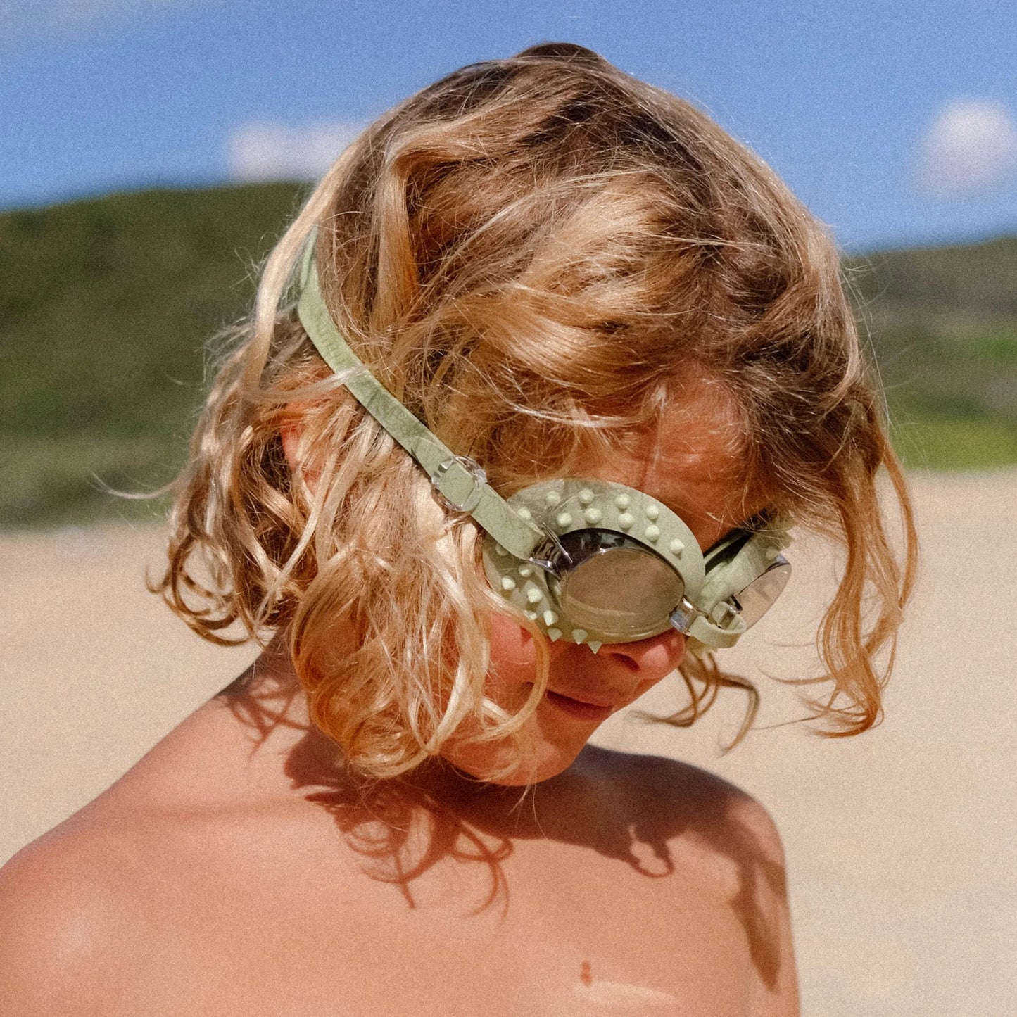 Home |Kids Swim Goggles Kids Swim Goggles Cookie the Croc Khaki
