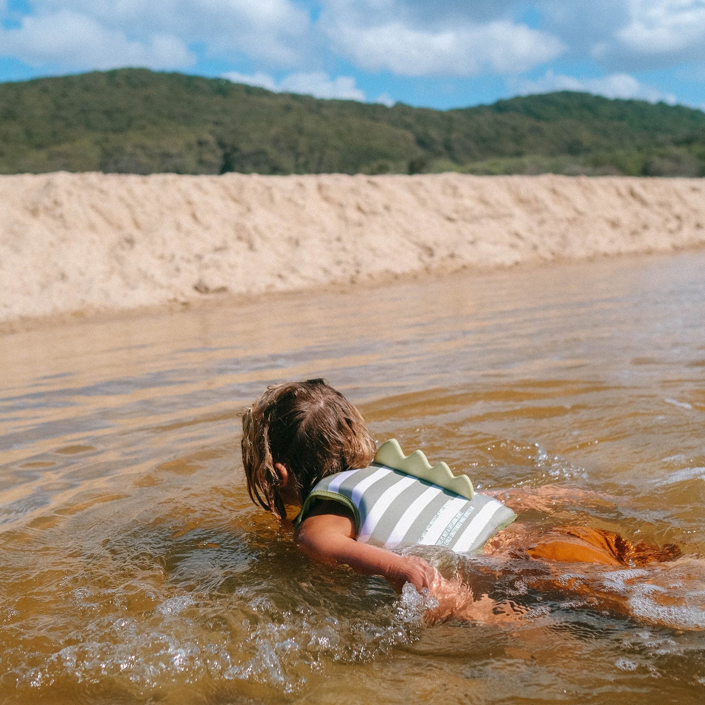 Kids Swin Vest Into The Wild/ Khaki
