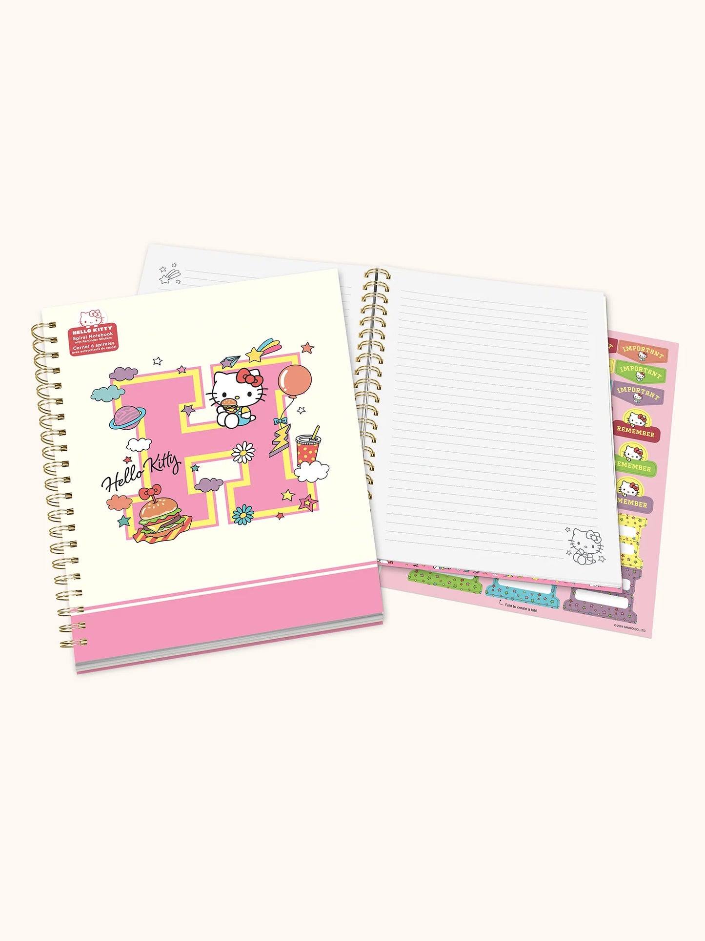 Hello Kitty Spiral Notebook