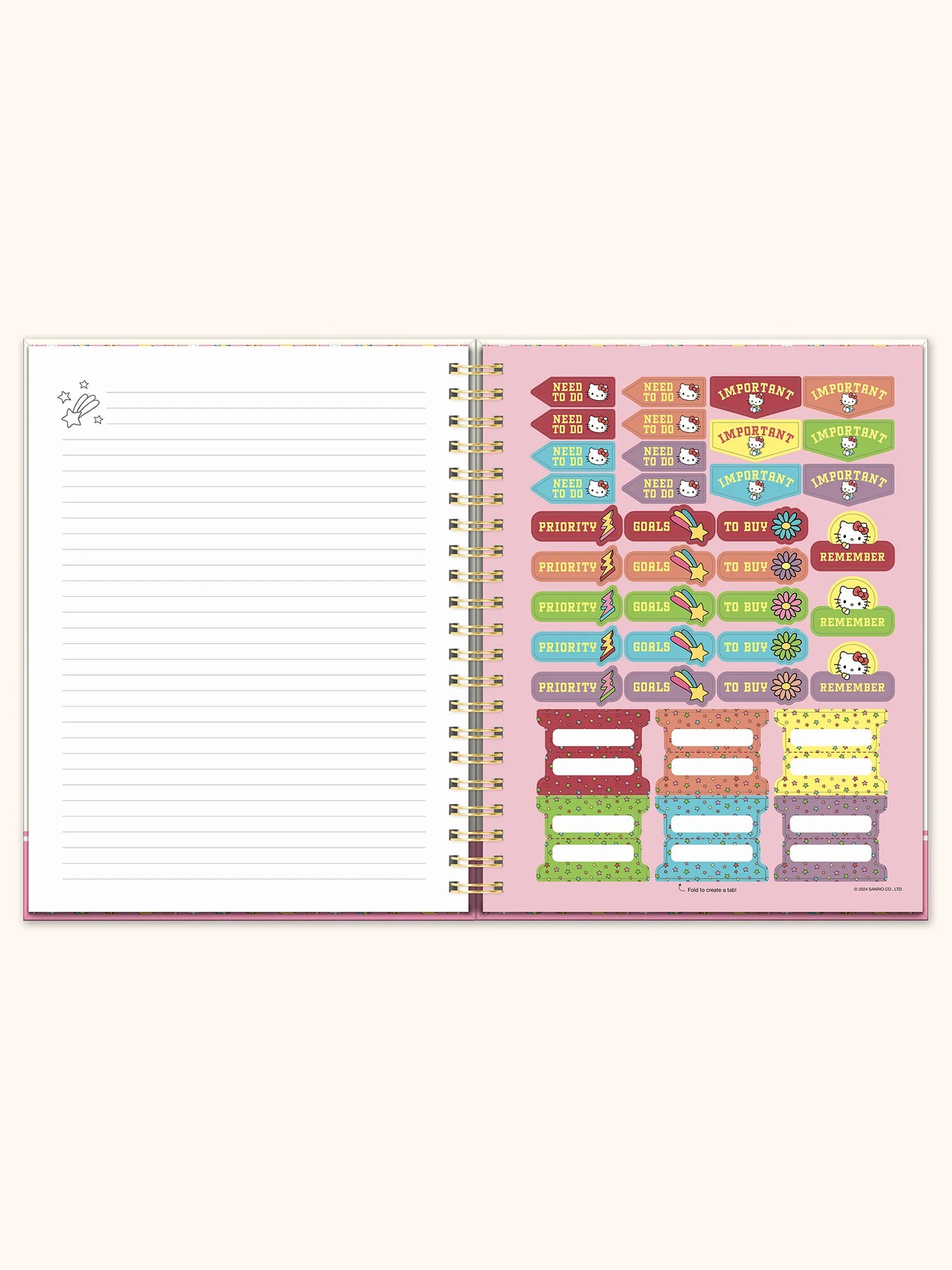 Hello Kitty Spiral Notebook