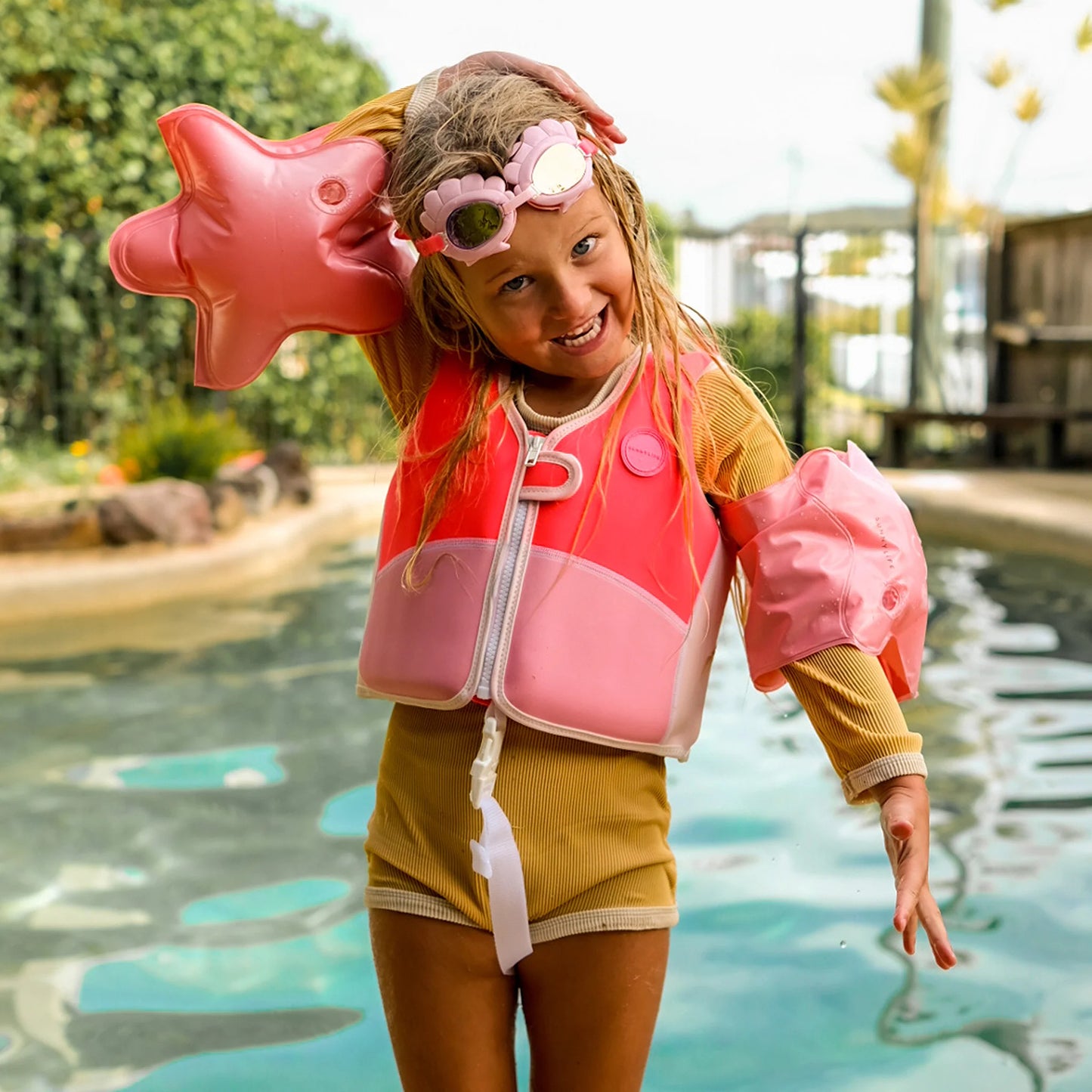 Float Bands Melody the Mermaid Strawberry