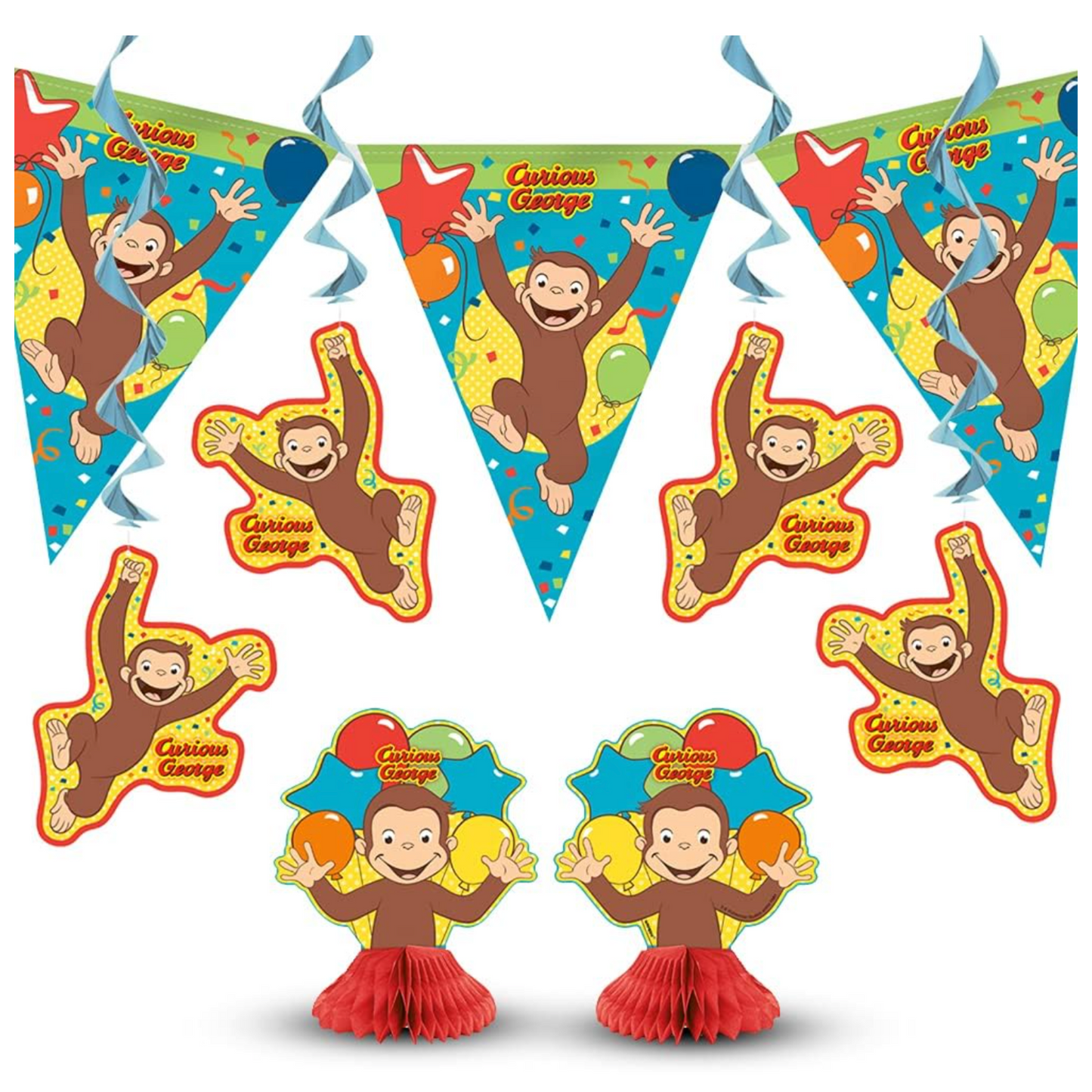 Decoration Kit Curious George