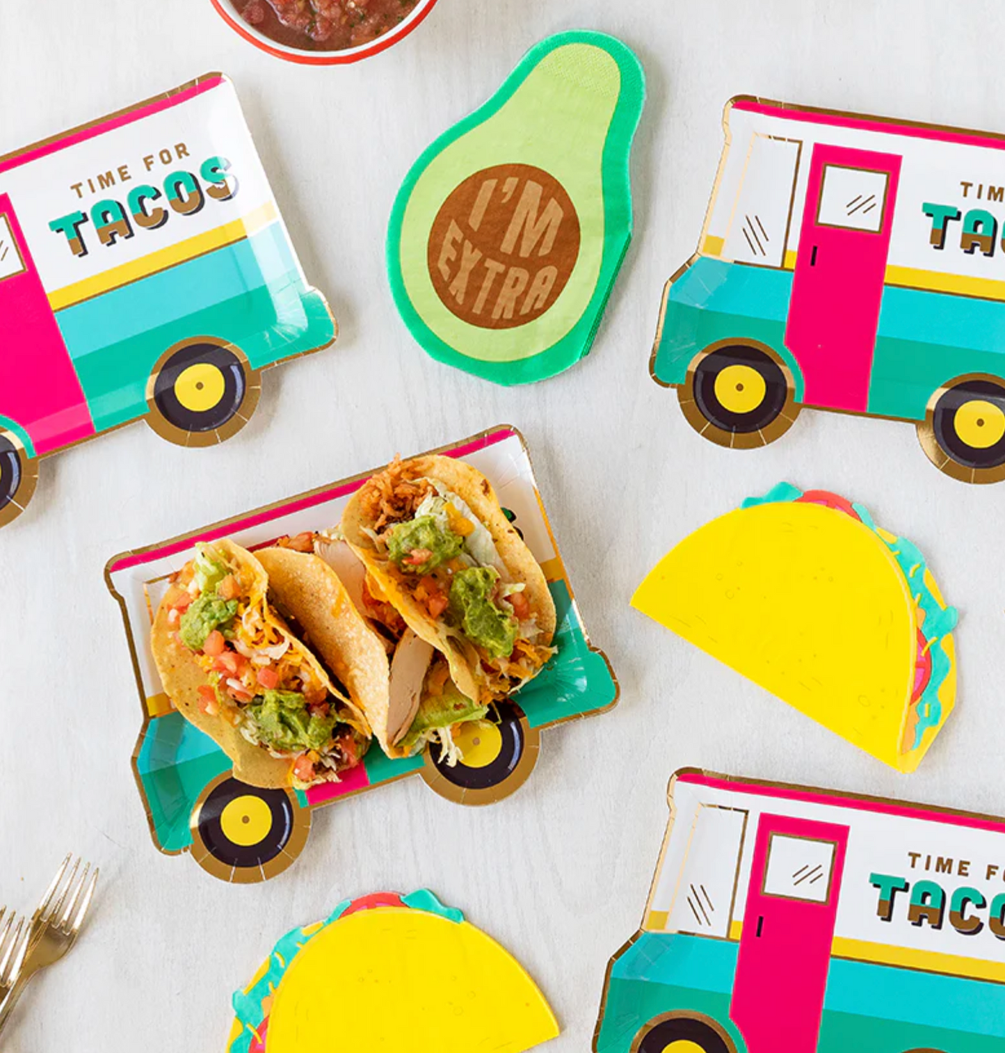 Taco Truck Plates