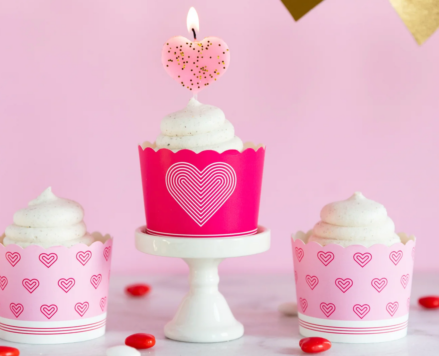 Tazas De Comida Corazones