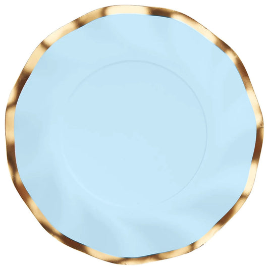Plato de ensalada ondulado