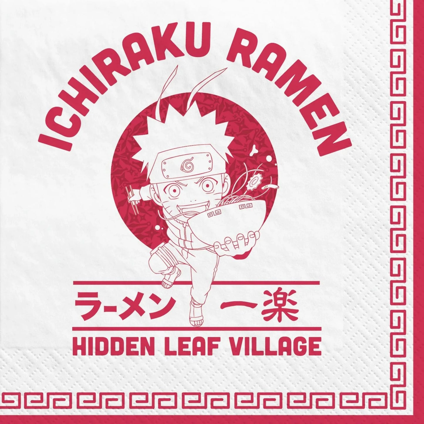 Naruto Birthday Small Napkins 16ct