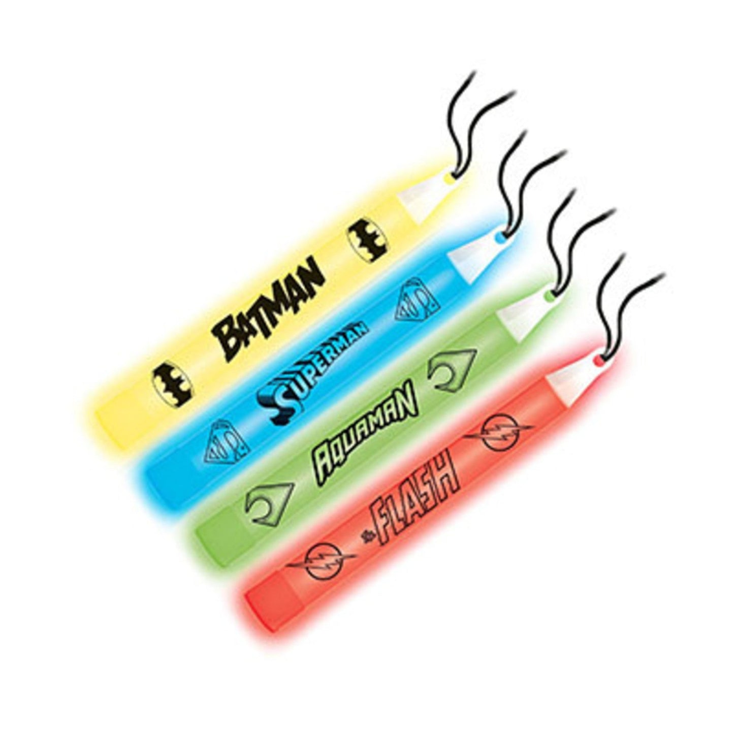 Justice League Glow Sticks - 4ct.