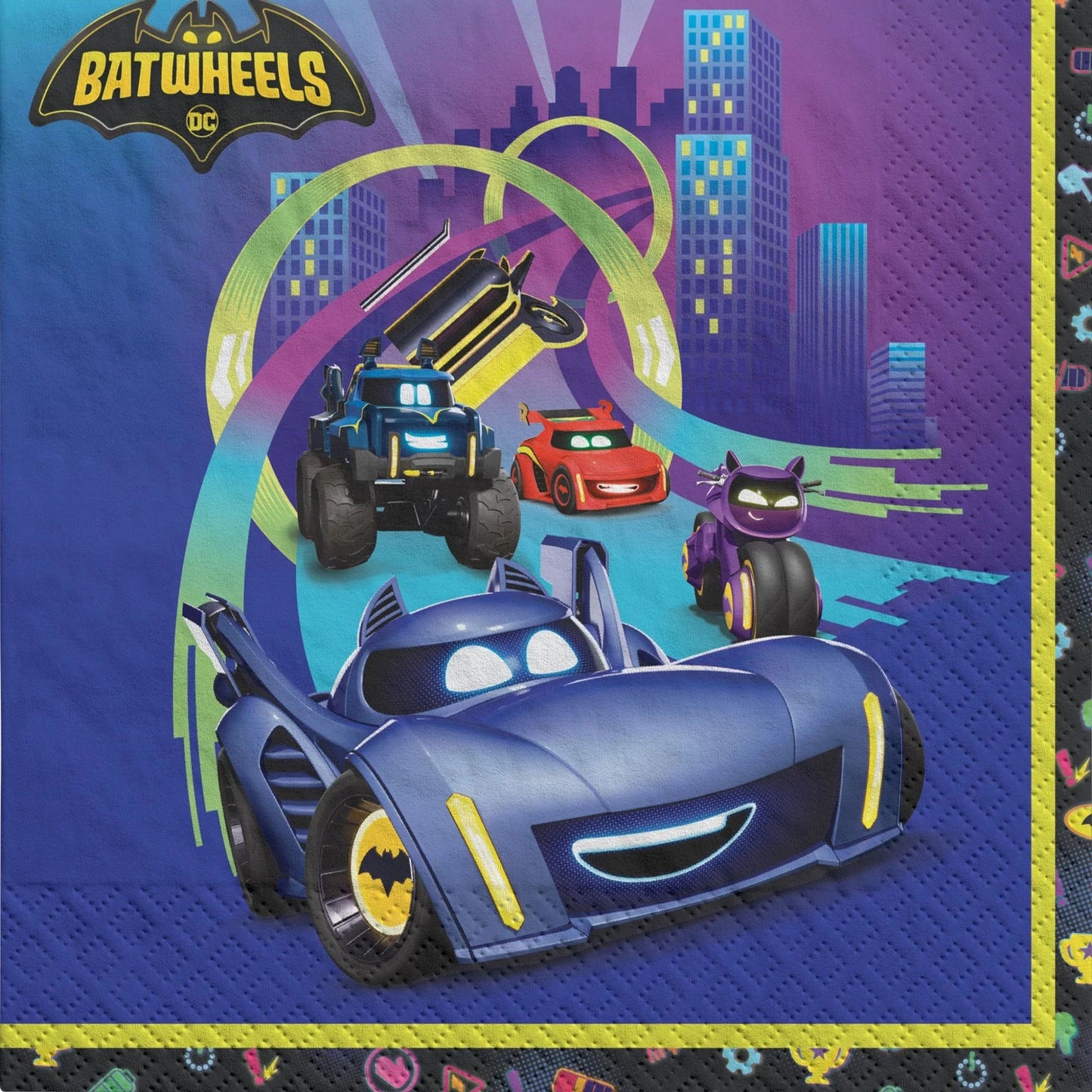 Napkins Large Batwheels