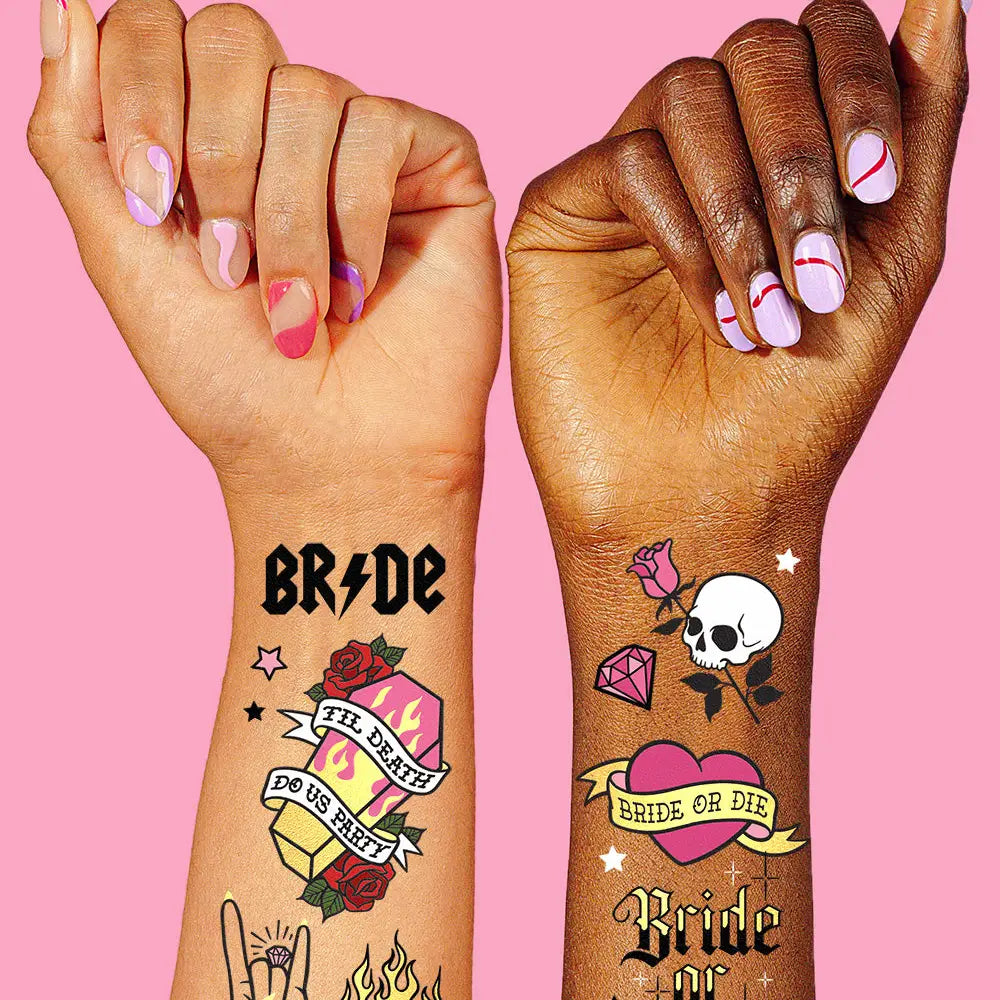 Bachelorette Party Temporary Tattoos