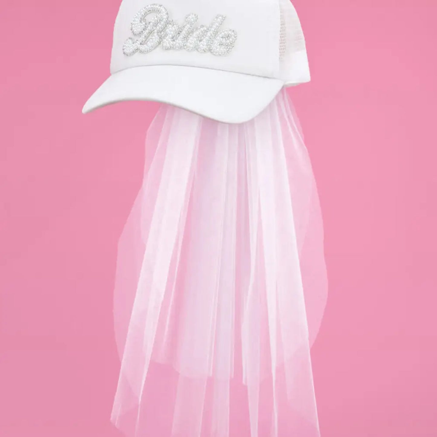 Bride Pearl Hat with Veil