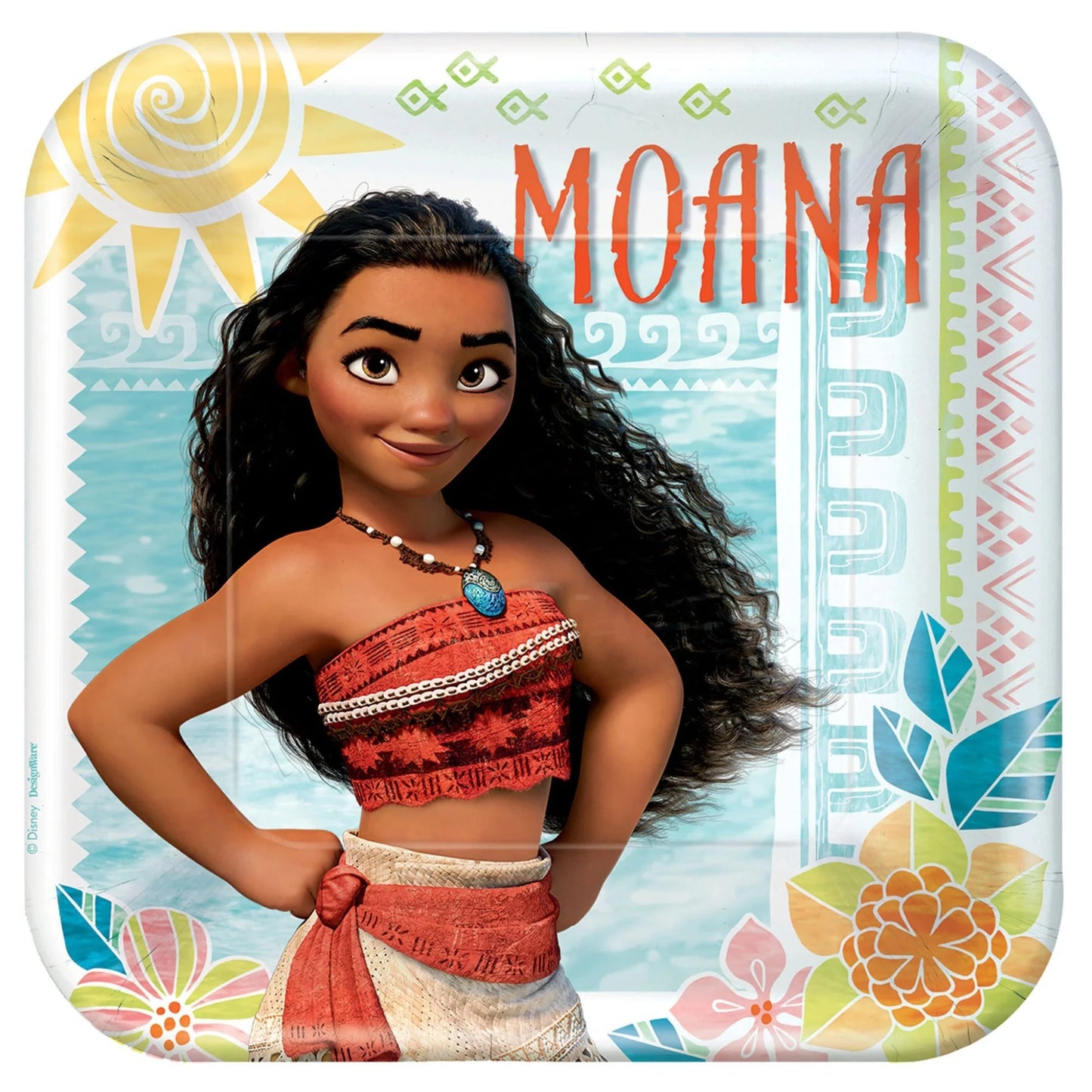 Disney Moana Paper Plates 9″ (8 count)