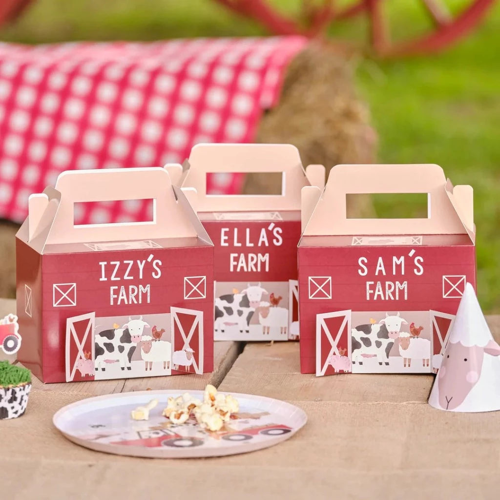 Farm Animals Party Boxes